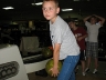 Dominic\'s bowling face.