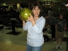 Lisa is a mean bowler.  No, really.