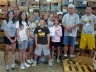 Becca\'s crew with the Mike, the warehouse manager